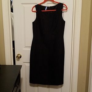 Black Textured Dress